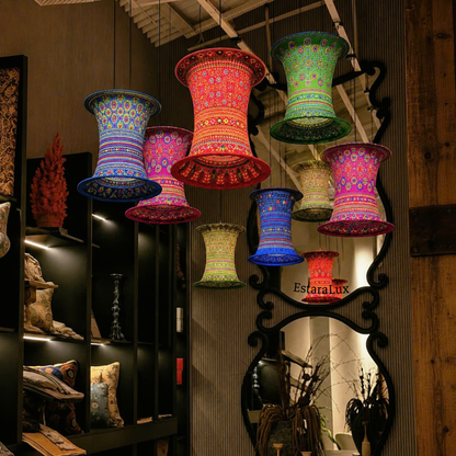 Signature Fabric Lantern - Set of 5