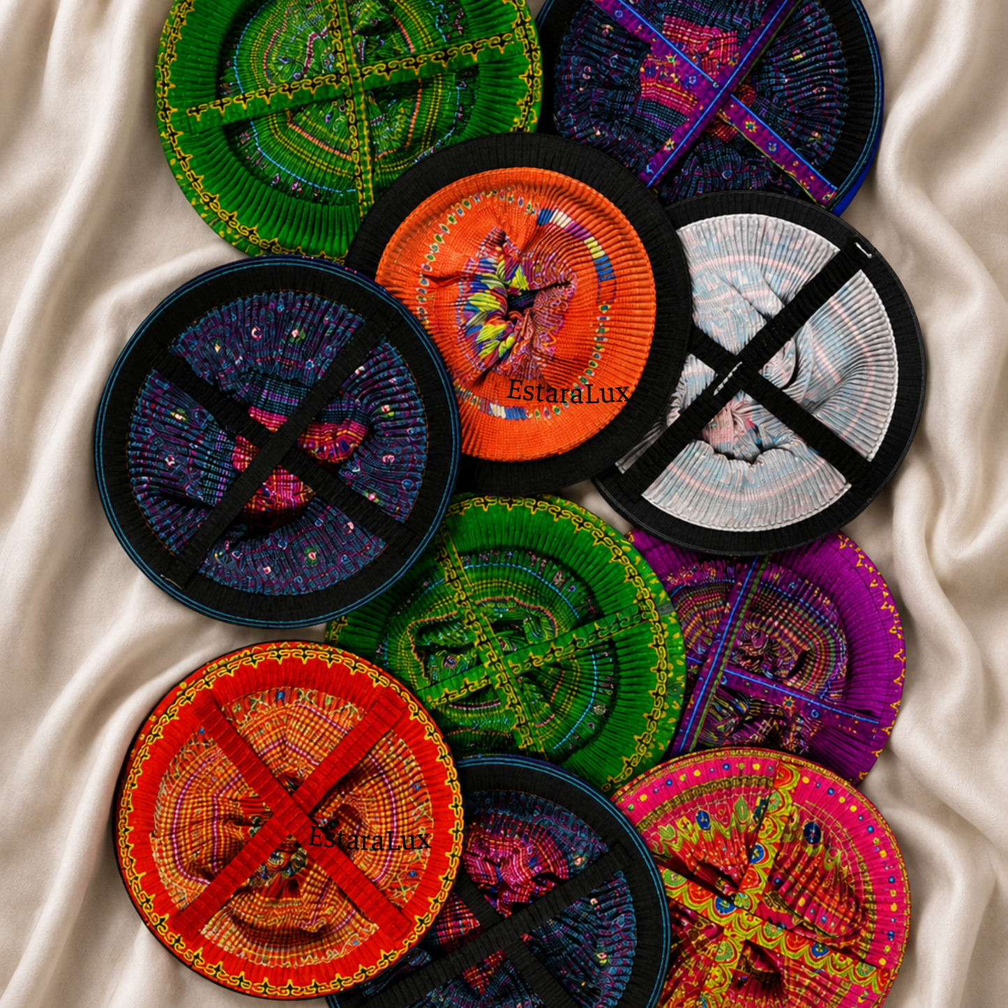 Signature Fabric Lantern - Set of 5
